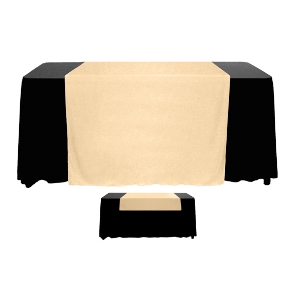 58" x 63" PolyKnit™ Table Runner (Blank) - 58" x 63" PolyKnit™ Table Runner (Blank) - Image 9 of 13