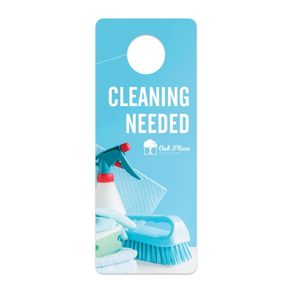Plastic Door Hanger w/Side Slit (3 1/4" x 8")  Full Color - Plastic Door Hanger w/Side Slit (3 1/4" x 8")  Full Color - Image 0 of 0