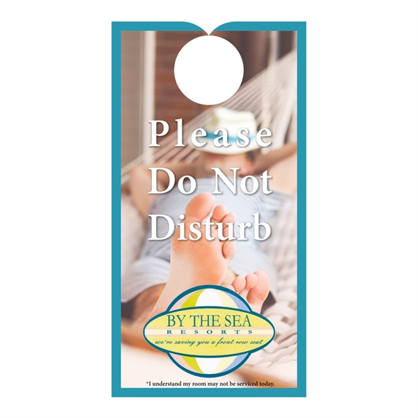 Plastic Door Hanger w/ Hole (3 1/2" x 6 3/4") Full Color - Plastic Door Hanger w/ Hole (3 1/2" x 6 3/4") Full Color - Image 0 of 0