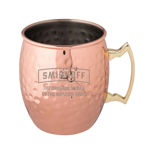 Annapurna Hammered Copper Plated Moscow Mule Mug - Annapurna Hammered Copper Plated Moscow Mule Mug - Image 0 of 1