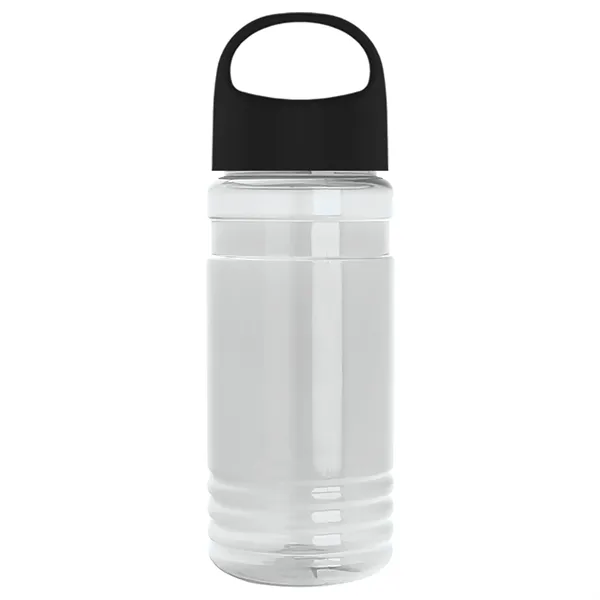 Garyline® Groove Tritan® Bottle with Oval Crest Lid - 20 oz.
