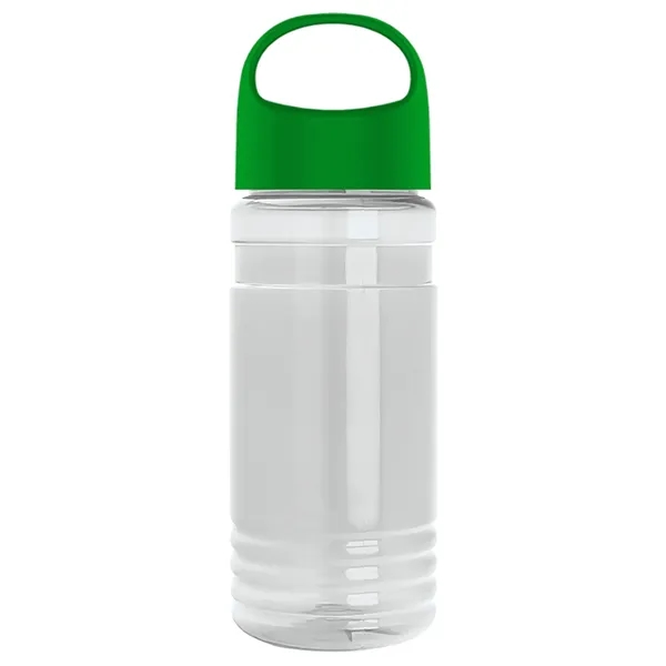 Garyline® Groove Tritan® Bottle with Oval Crest Lid - 20 oz.