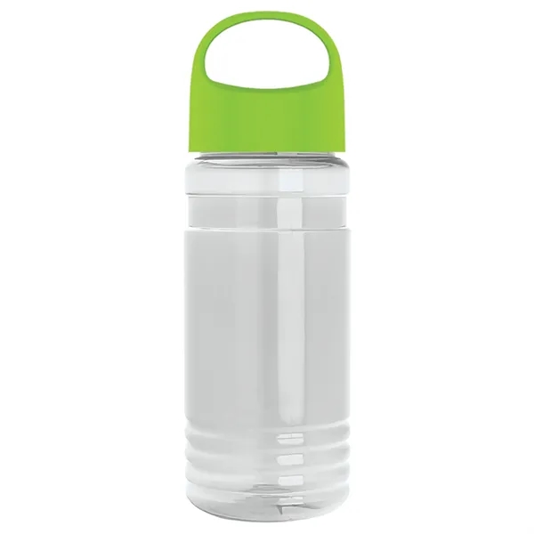 Garyline® Groove Tritan® Bottle with Oval Crest Lid - 20 oz.