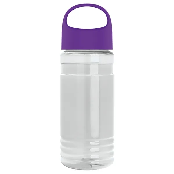 Garyline® Groove Tritan® Bottle with Oval Crest Lid - 20 oz.