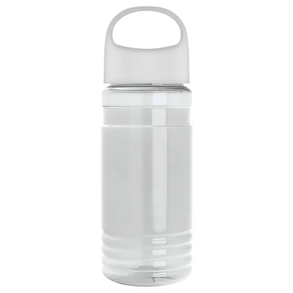 Garyline® Groove Tritan® Bottle with Oval Crest Lid - 20 oz.