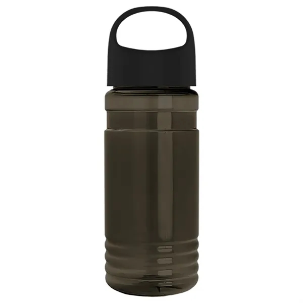 Garyline® Groove Tritan® Bottle with Oval Crest Lid - 20 oz.
