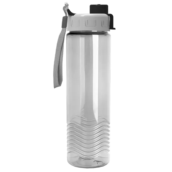 Garyline® Wave Tritan® Bottle with Quick-Snap Lid - 24 oz.