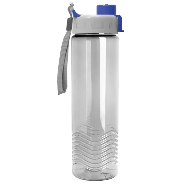 Garyline® Wave Tritan® Bottle with Quick-Snap Lid - 24 oz.