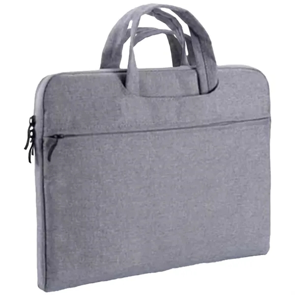 Polyester Oxford Laptop Sleeve with Plush Lining