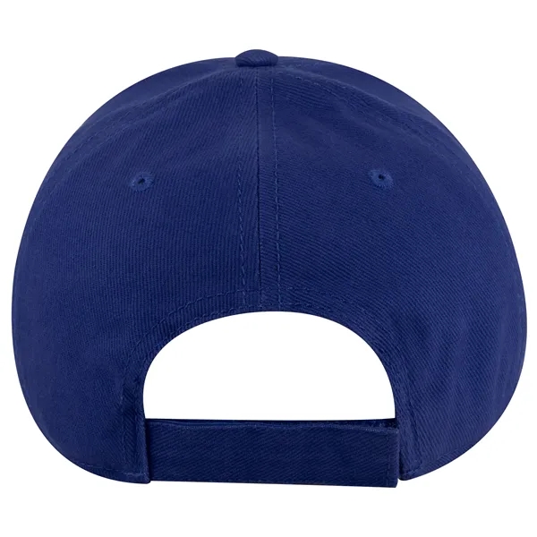 Brushed Bull Denim 6 Panel Low Profile Baseball Cap