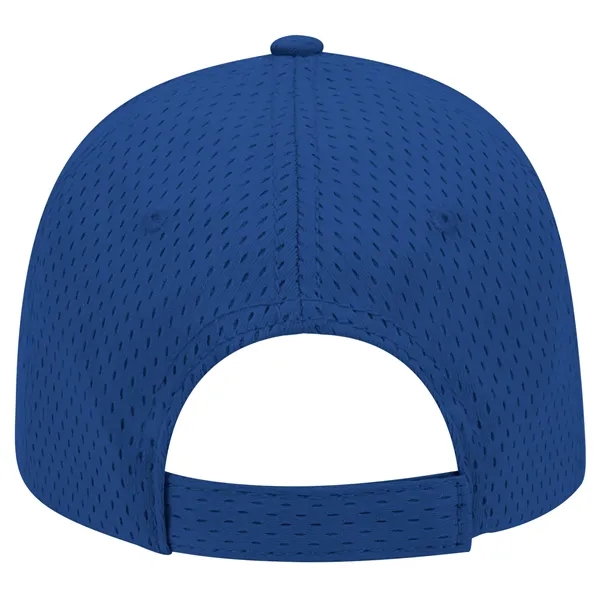Custom Polyester Pro Mesh Gray Undervisor 6 Panel Baseball Cap