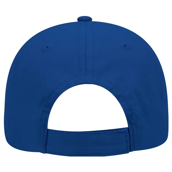 Brushed Cotton Twill 6 Panel Low Profile Baseball Cap