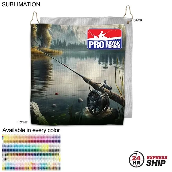 24Hr Express-Colored Microfiber Dri-Lite Terry Fishing Towel