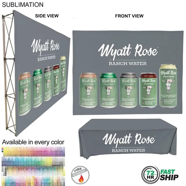 Custom 72Hr Fast Ship - Tradeshow Booth Package Ultra 10' Display