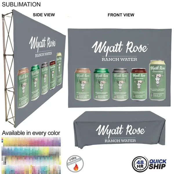 Custom 48Hr Quick Ship - Tradeshow Booth Package Ultra 10' Display