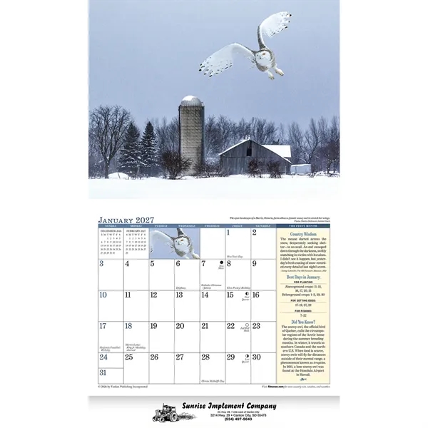 The Old Farmer's Almanac® Country: 2027 Stapled