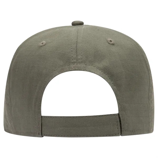 Cotton Ripstop 6 Panel Low Profile Baseball Cap