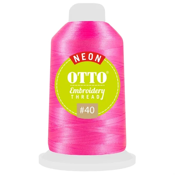 Custom Embroidery Neon Thread #40 - 1100 Yards