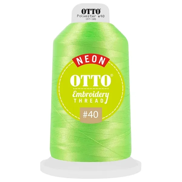 Embroidery Neon Thread #40 - 5500 Yards