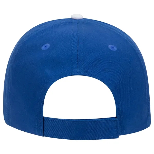 Custom Cotton Blend Twill Sandwich Visor 6 Panel Baseball Cap