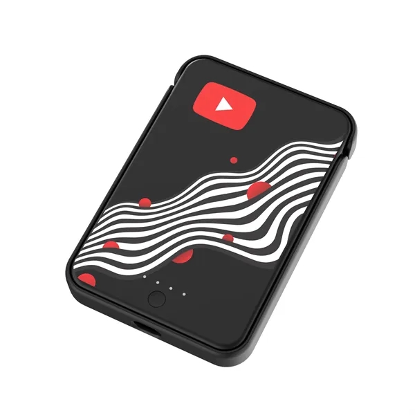 Custom PowerMag Black : Magnetic Wireless Phone Charger