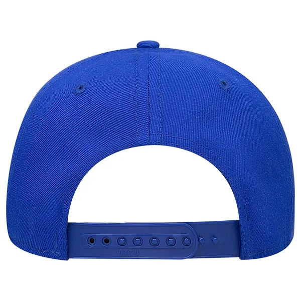 Custom 6 Panel Mid Profile Style Wool Blend Baseball Cap