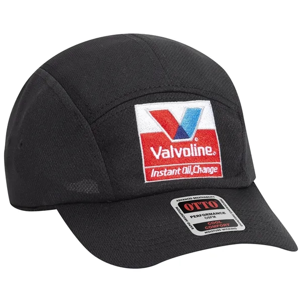 Cool Comfort Polyester Mesh 5 Panel Running Hat