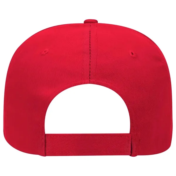 Promo Cotton Blend Twill 5 Panel Mid Profile Baseball Cap