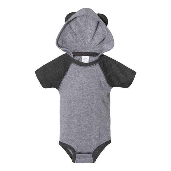 Rabbit Skins Fine Jersey Infant Short Sleeve Raglan Bodys... - Rabbit Skins Fine Jersey Infant Short Sleeve Raglan Bodys... - Image 4 of 15