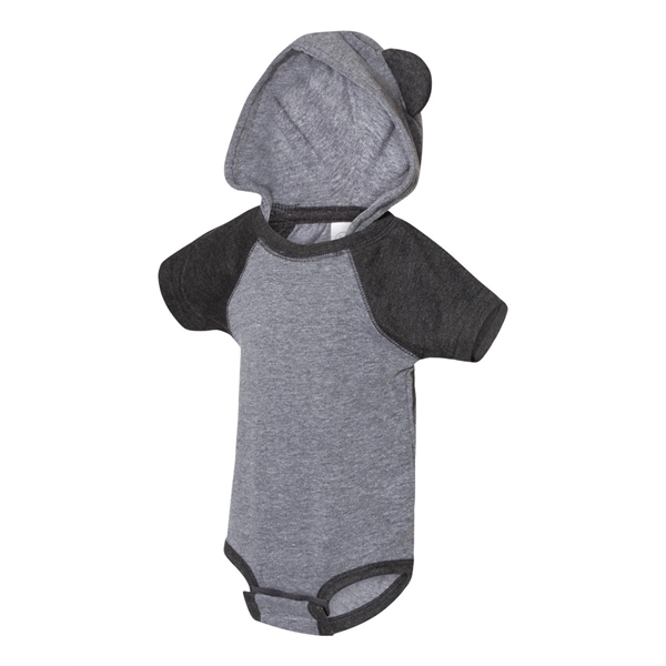 Rabbit Skins Fine Jersey Infant Short Sleeve Raglan Bodys... - Rabbit Skins Fine Jersey Infant Short Sleeve Raglan Bodys... - Image 5 of 15
