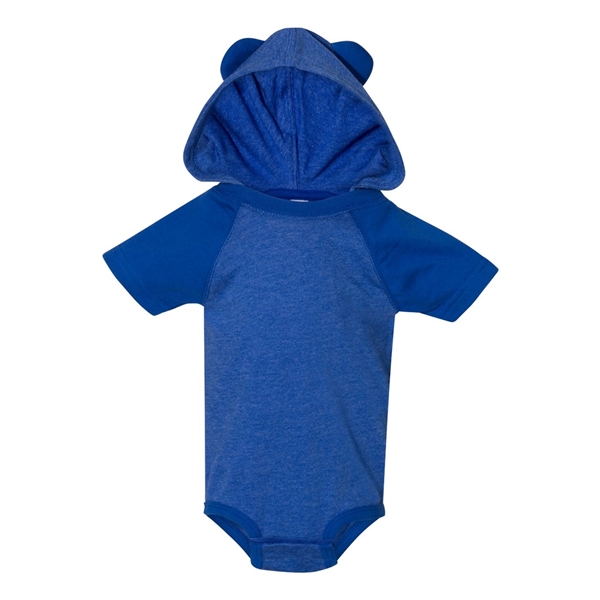 Rabbit Skins Fine Jersey Infant Short Sleeve Raglan Bodys... - Rabbit Skins Fine Jersey Infant Short Sleeve Raglan Bodys... - Image 13 of 15