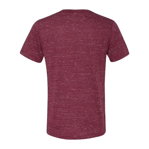 BELLA + CANVAS Unisex Textured Jersey V-Neck Tee