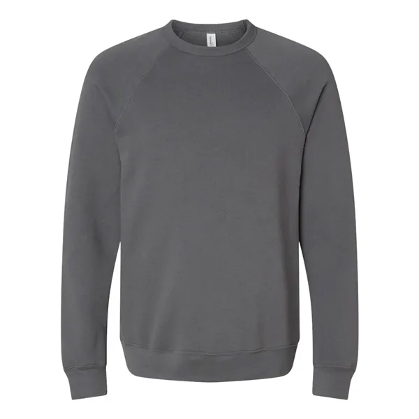 BELLA + CANVAS Unisex Sponge Fleece Raglan Crewneck Sweat...