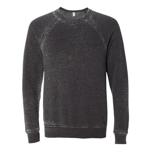 BELLA + CANVAS Unisex Sponge Fleece Raglan Crewneck Sweat...