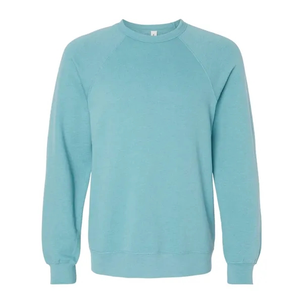 BELLA + CANVAS Unisex Sponge Fleece Raglan Crewneck Sweat...