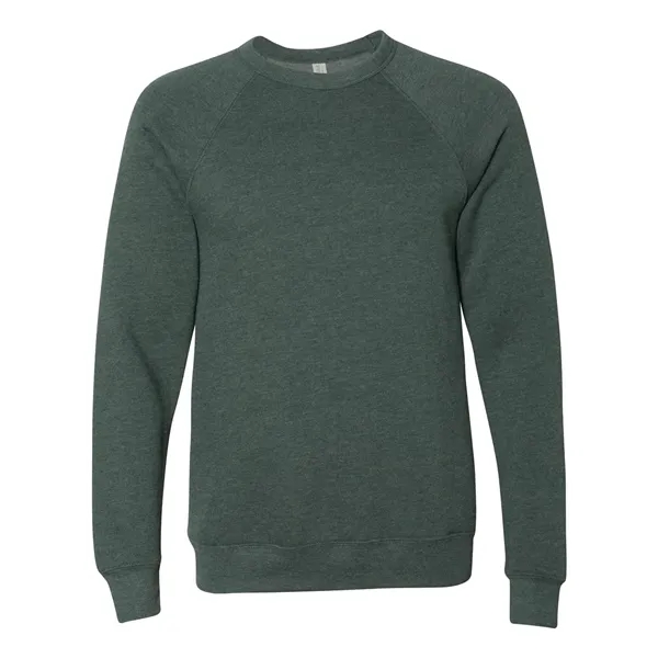 BELLA + CANVAS Unisex Sponge Fleece Raglan Crewneck Sweat...