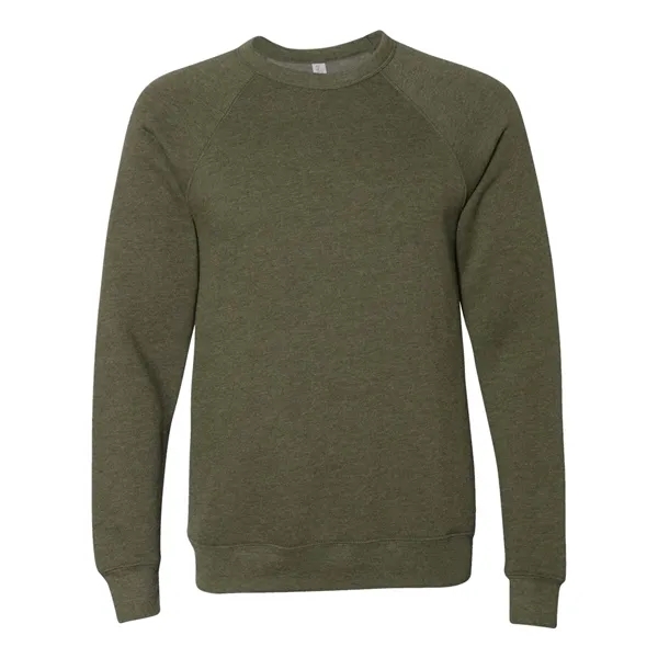 BELLA + CANVAS Unisex Sponge Fleece Raglan Crewneck Sweat...