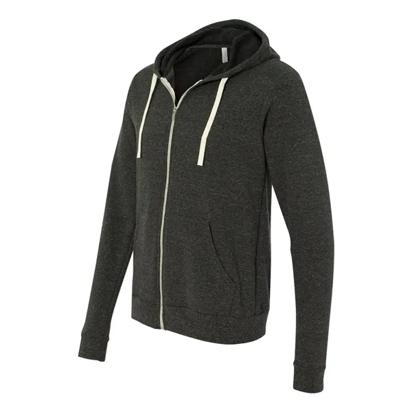 BELLA + CANVAS Unisex Triblend Sponge Fleece Full-Zip Hoo...
