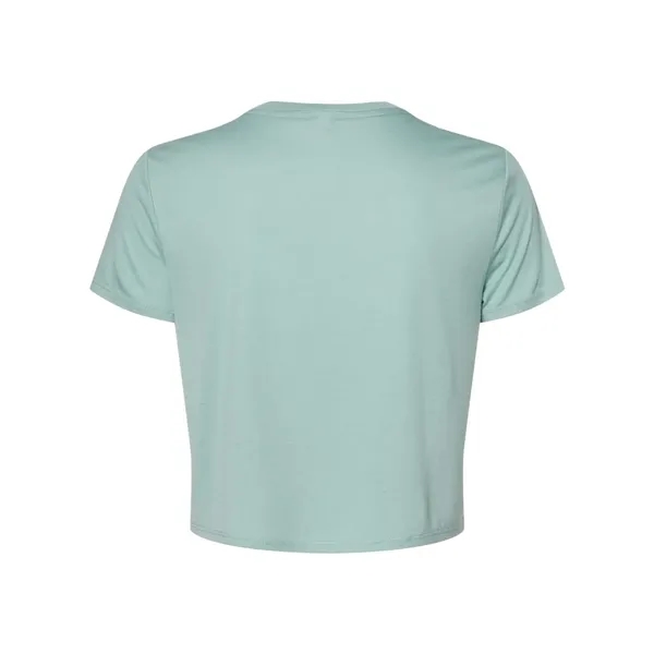BELLA + CANVAS Women's Flowy Crop Tee