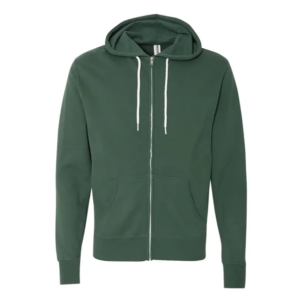 Custom Independent Trading Co. Unisex Lightweight Full-Zip Hoode...