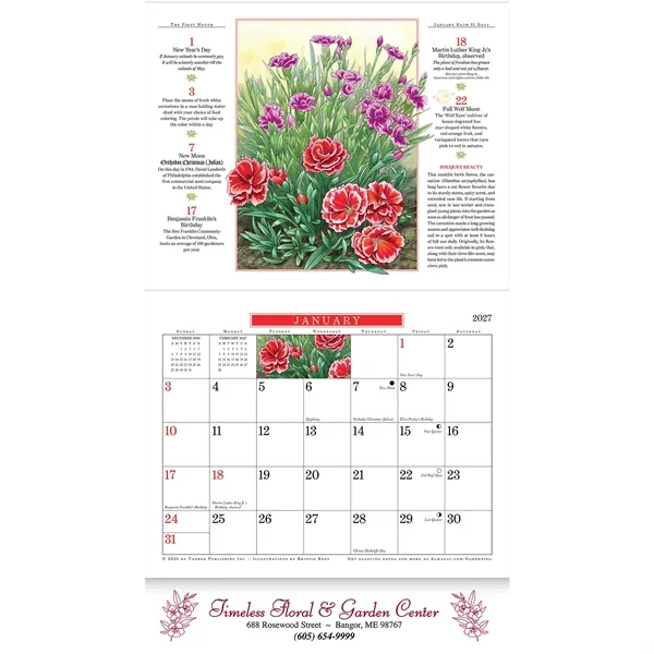 The Old Farmer's Almanac® Gardening: 2027 Stapled