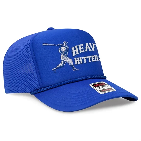 5 Panel High Crown Mesh Back Trucker Hat