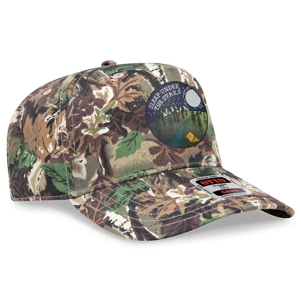 Camouflage Cotton Twill 5 Panel Low Crown Baseball Cap