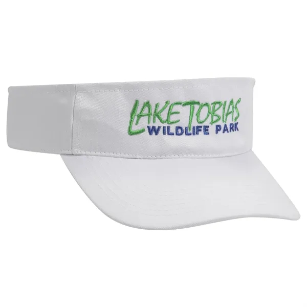 Promo Cotton Blend Twill Sun Visor