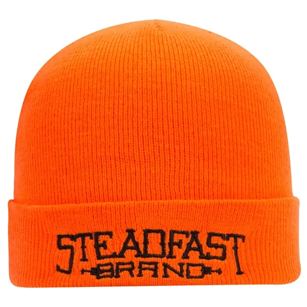 Acrylic Knit 12" Beanie