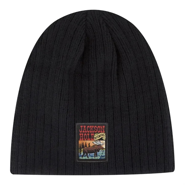 Acrylic Knit 8" Beanie