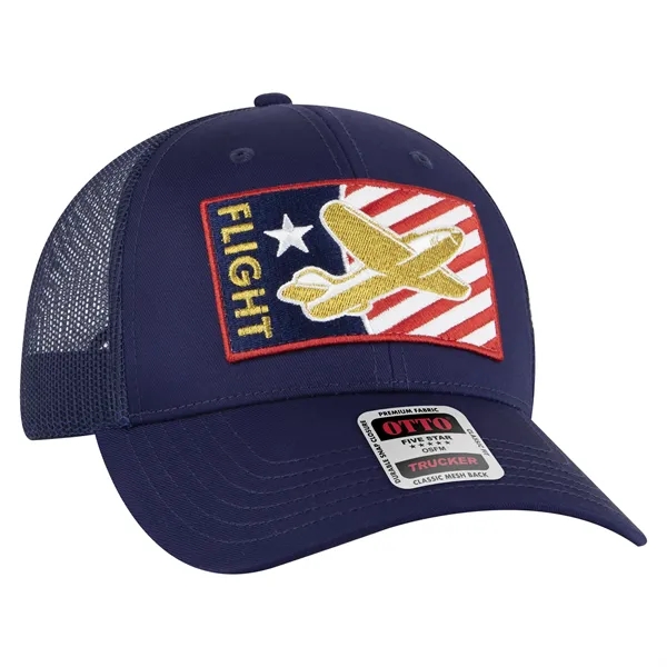 6 Panel Low Profile Mesh Back Trucker Hat