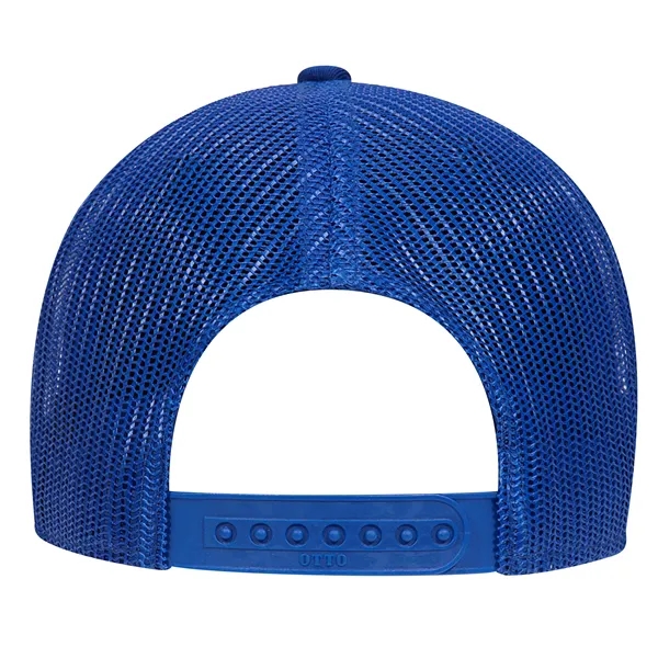 Custom Cotton Blend Twill 6 Panel Low Profile Mesh Back Trucker Hat