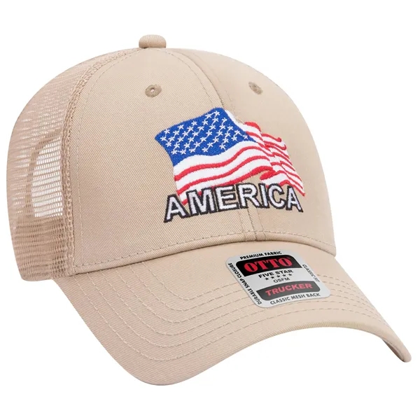Superior Cotton Twill 6 Panel Mesh Back Trucker Hat