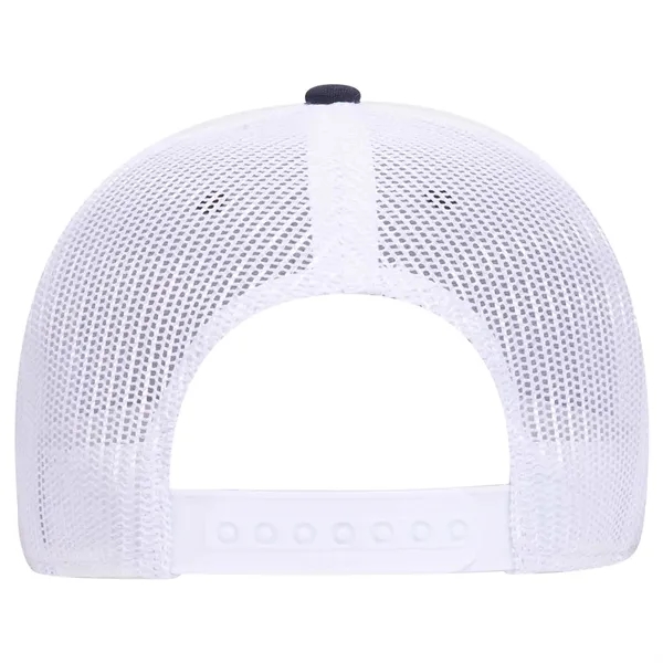 Cotton Canvas Mesh Back Low Profile Baseball Cap